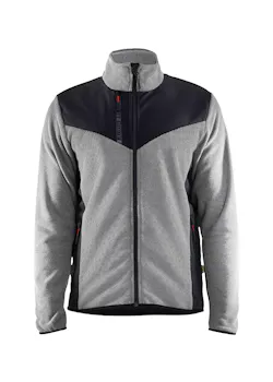 Blåkläder 5942 Gebreid Vest met Softshell miniatuur