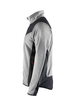 Blåkläder 5942 Gebreid Vest met Softshell miniatuur