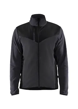 Blåkläder 5942 Gebreid Vest met Softshell miniatuur