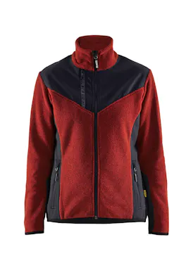 Blåkläder 5943 Dames Gebreid Vest met Softshell