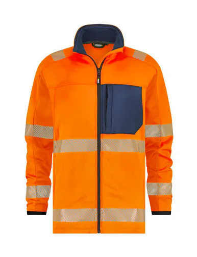Marineblauw/Fluo Oranje