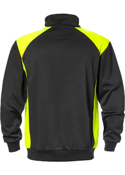 Fristads Skarup Sweater met Korte Rits 7048 SHV miniatuur