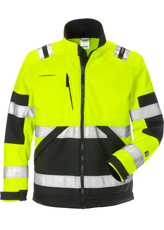 Fristads High Vis Softshelljack Klasse 2 4083 WYH