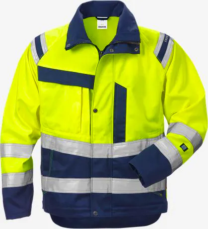 High Vis Gelb/Marineblau