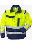 High Vis Geel/Marineblauw