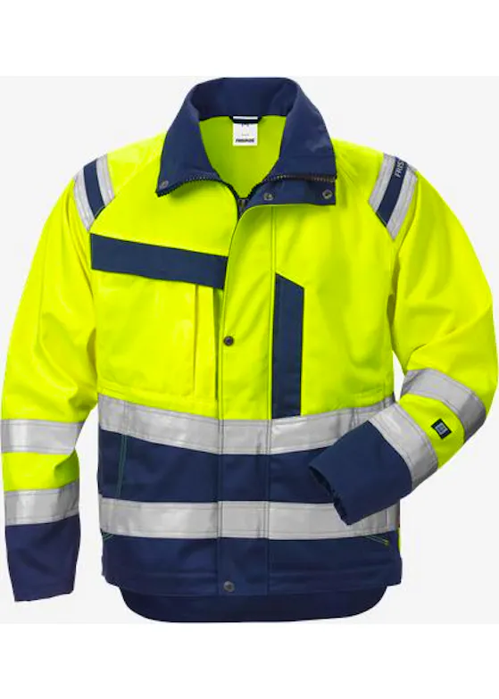 Fristads High-Vis-Jacke für Damen, Klasse 3, 4129 Plu