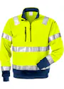 Fristads High Vis Sweater  met Korte Rits 728 SPV miniatuur