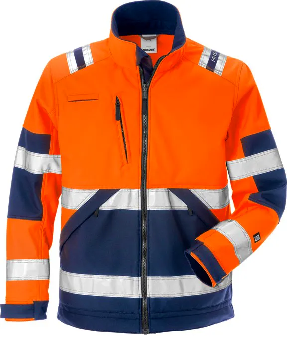 Hi-Vis Oranje/Marineblauw