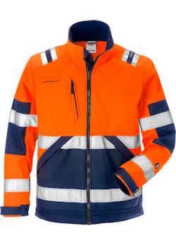 Fristads High Vis Softshelljack Klasse 2 4083 WYH miniatuur