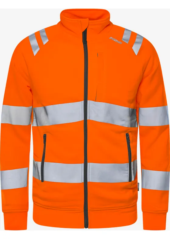 Fristads Trofta High-Vis-Sweatjacke Klasse 3 7863 GPSW