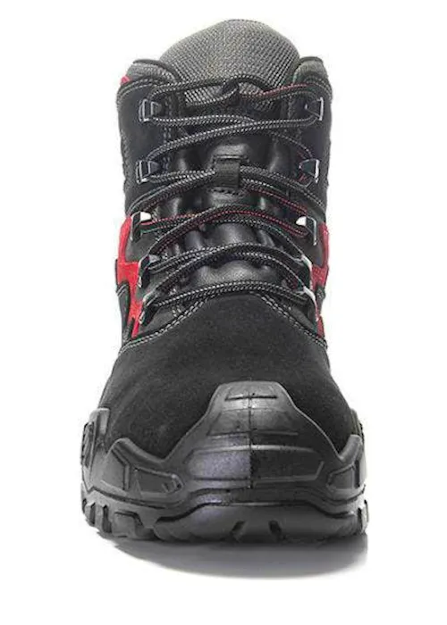 Elten Mick GTX Black-Red Mid ESD S3S WR CI Chaussure de sécurité