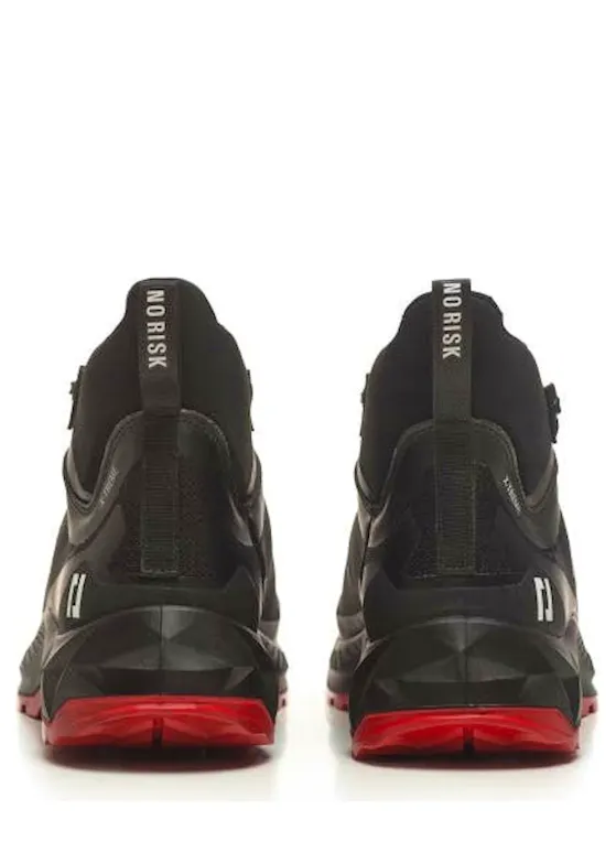 No Risk X-treme Mid Black Red S3 Werkschoen