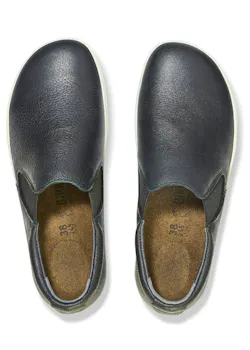 Birkenstock QO 400 Natural Leather Werkschoen  miniatuur