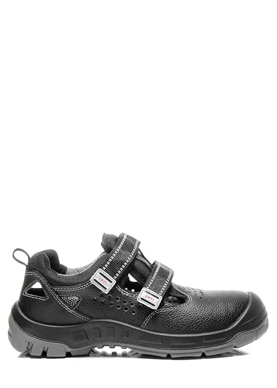 Jori Sicherheitssandale Leon S1P, schwarz