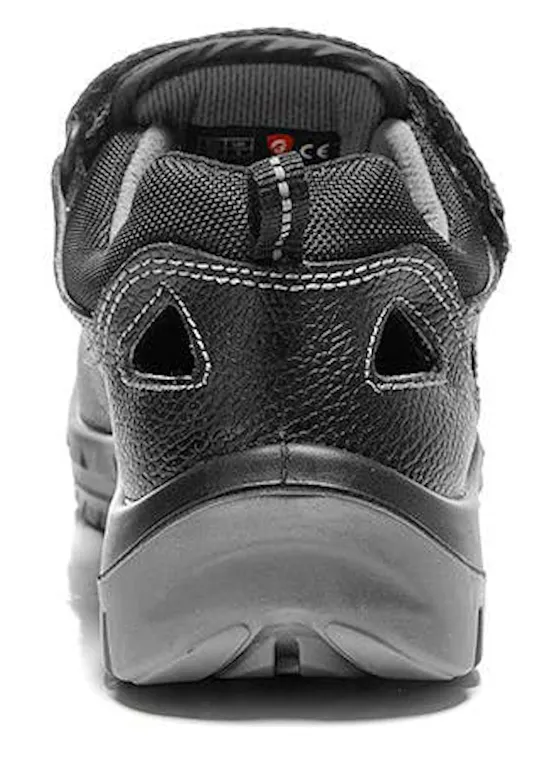 Jori Sicherheitssandale Leon S1P, schwarz