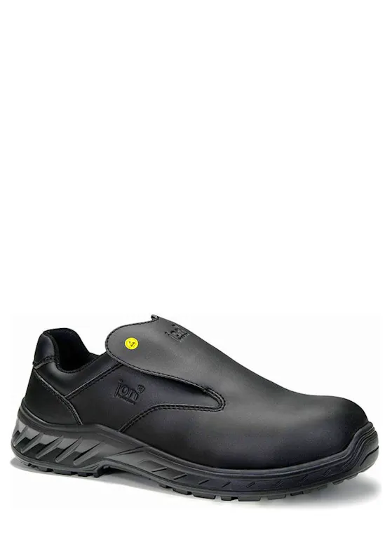 Elten Jori Niedriger Sicherheitsschuh Jo_CLEAN Slipper ESD S3, schwarz
