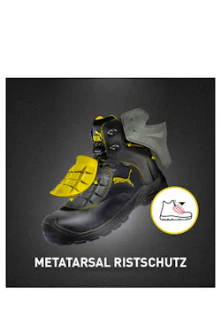 Puma Borneo S3 Veiligheidsschoenen Halfhoog miniatuur