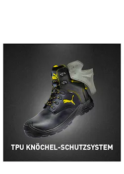 Puma Borneo S3 Veiligheidsschoenen Halfhoog miniatuur