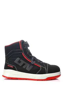 Elten Isaak XXST BOA® Black-Red Mid ESD S2 Werkschoen