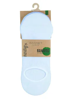Basset Footie Invisible Bamboo 2-pack miniatuur
