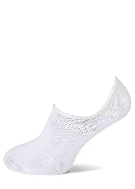 Basset Footie Invisible Bamboo 2-pack