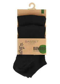 Basset Sneaker Bamboo 2-pack miniatuur