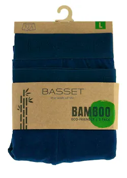 Basset Boxershort Bamboo 2-pack miniatuur