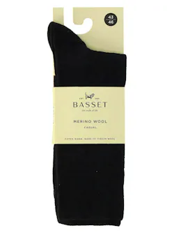 Basset Unisex Socks Merino Casual miniatuur