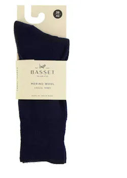 Basset Unisex Socks Merino Casual Terry Sole miniatuur