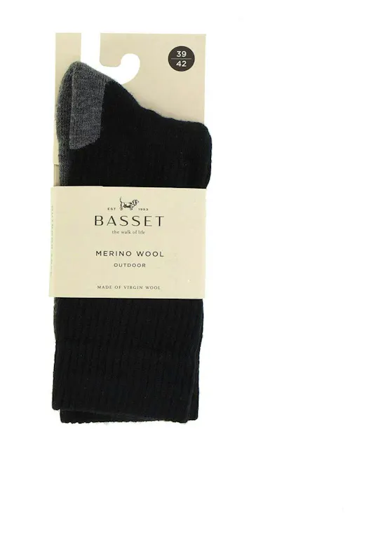 Basset Unisex Socks Merino Outdoor