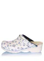 Sanita Flex 38 Klomp Wit/Blauw miniatuur