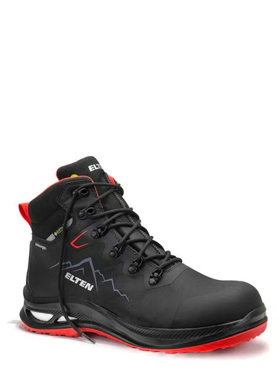 Elten Nolan XXG GTX Black-Red Mid ESD S3S WR HI CI Sicherheitsschuh