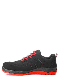 Chaussure de travail Elten Maddox Compo noir/rouge basse ESD S3S thumbnail (vignette)