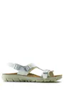 Birkenstock Saragossa BF Wit En Zwart Dames OB Sandaal miniatuur