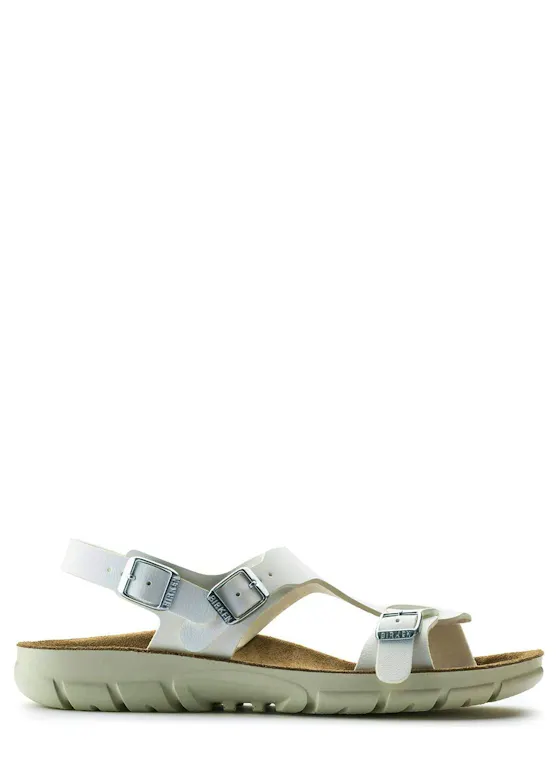 Birkenstock Saragossa BF Wit En Zwart Dames OB Sandaal