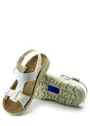 Birkenstock Saragossa BF Wit En Zwart Dames OB Sandaal miniatuur