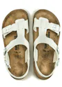 Birkenstock Saragossa BF Wit En Zwart Dames OB Sandaal miniatuur