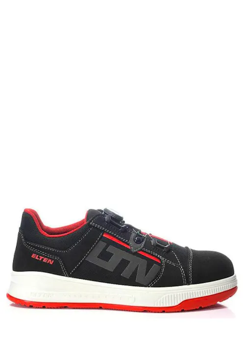 Elten Isaak XXST BOA® Black-Red Low ESD S2 Werkschoen