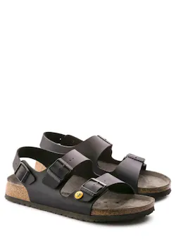 Birkenstock Milano ESD BF Zwart Sandaal  miniatuur