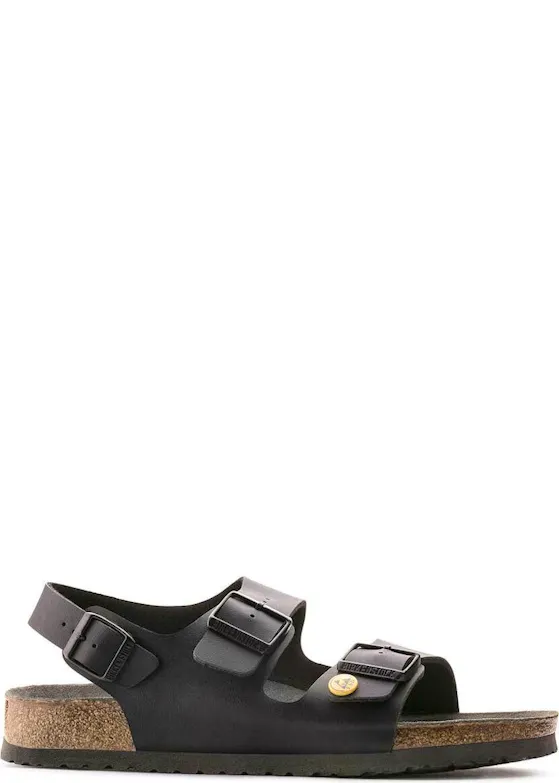 Birkenstock Milano ESD BF schwarze Sandale