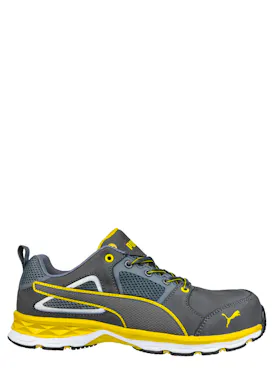 Puma Pace 2.0  S1P Werkschoen Grijs/Geel