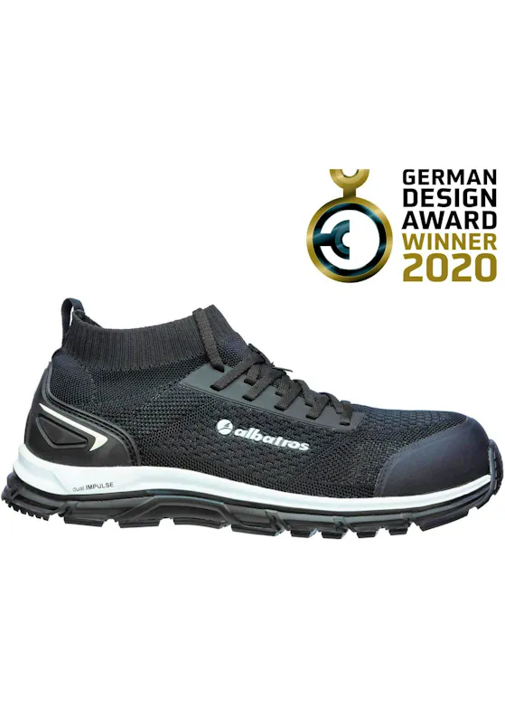 Albatros Ultimate Impulse Zwart S1P Veiligheidsschoenen Laag
