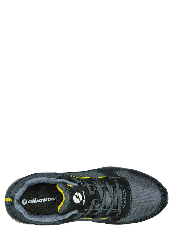 Albatros Court, schwarz, niedrige S3-Sicherheitsschuhe