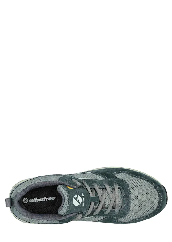 Albatros Court graue S1P-Sicherheitsschuhe, niedrig