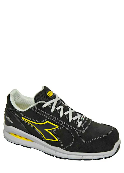 Diadora Run Net Airbox Laag S3 Zwart/Zwart