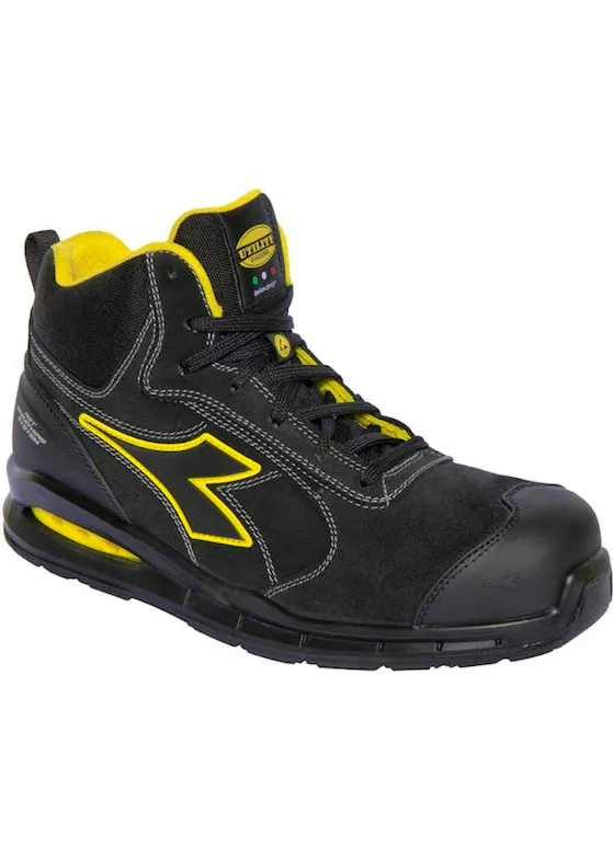 Diadora Run Net Airbox Master Halfhoog S3 Zwart/Zwart
