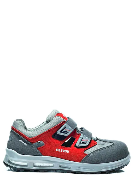Elten Travis XXT Easy ESD-S1 Grau/Rot