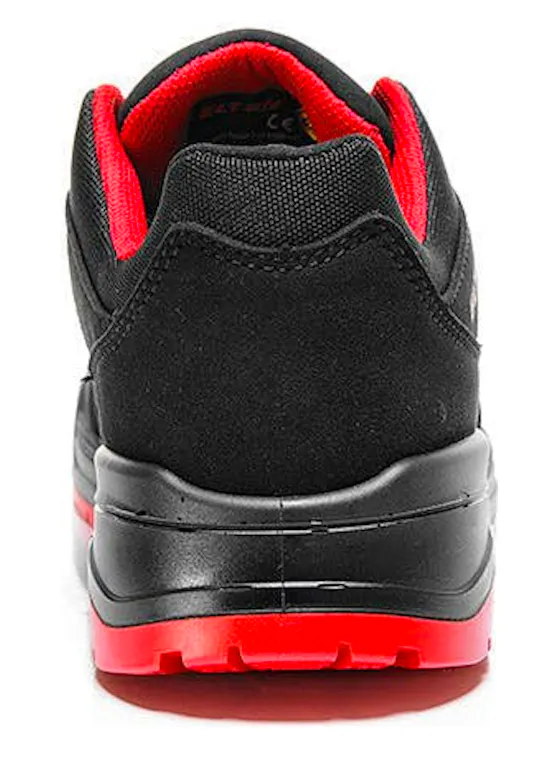 Elten Maverick Laag ESD S3 Zwart/Rood