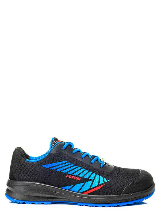 Elten Larkin XX Sports Black/Blue Low ESD S1