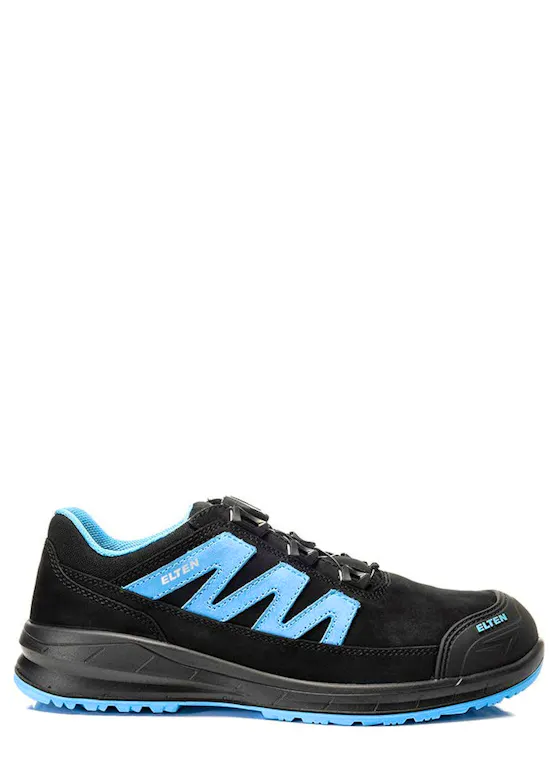 Elten Marten XXSports Pro BOA, niedrig, ESD, S3, Schwarz/Blau
